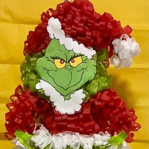 Grinch Santa Pinata